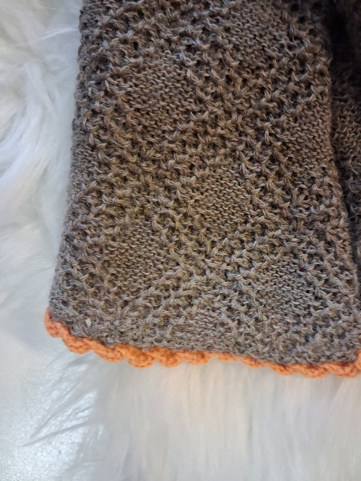 Poncho med knapper str 2 - 3 år