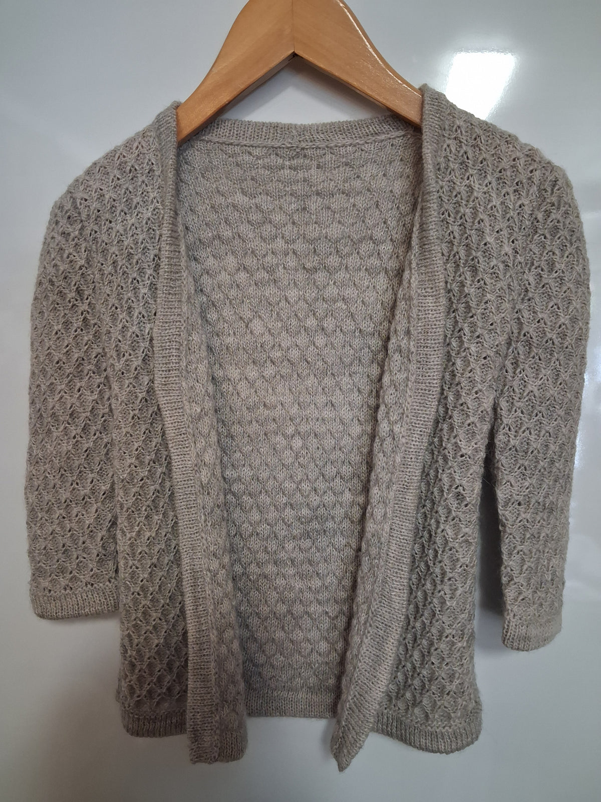 Cardigan i Alpaca str 2 - 3 år